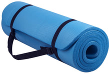 BalanceFrom GoYoga All-Purpose 1/2-Inch Extra Thick High Density Anti-Tear Exercise Yoga Mat with Carrying Strap