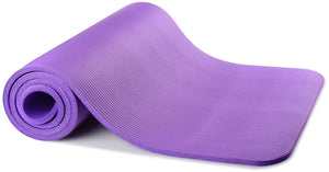 BalanceFrom GoYoga All-Purpose 1/2-Inch Extra Thick High Density Anti-Tear Exercise Yoga Mat with Carrying Strap