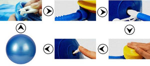 BalanceFrom Anti-Burst and Slip Resistant Fitness Ball with Pump