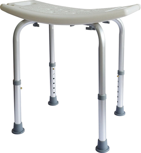 BalanceFrom Adjustable Height Bath Shower Tub Bench Chair with Non-Slip Seat and Feet