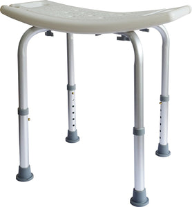 BalanceFrom Adjustable Height Bath Shower Tub Bench Chair with Non-Slip Seat and Feet