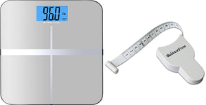 BalanceFrom High Accuracy Premium Digital Bathroom Scale with 3.6" Extra Large Backlight Display