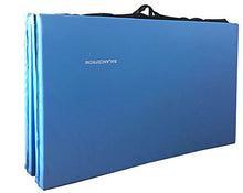 BalanceFrom GoGym All-Purpose 4'x10'x2" Extra Thick High Density Anti-Tear Gymnastics Gym Folding Exercise Aerobics Mats