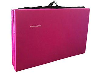 BalanceFrom GoGym All-Purpose 4'x10'x2" Extra Thick High Density Anti-Tear Gymnastics Gym Folding Exercise Aerobics Mats