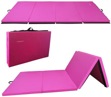 BalanceFrom GoGym All-Purpose 4'x10'x2" Extra Thick High Density Anti-Tear Gymnastics Gym Folding Exercise Aerobics Mats