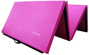 BalanceFrom GoGym All-Purpose 4'x10'x2" Extra Thick High Density Anti-Tear Gymnastics Gym Folding Exercise Aerobics Mats
