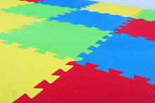 BalanceFrom Kid's Puzzle Exercise Play Mat with High Quality EVA Foam Interlocking Tiles, Multi Color