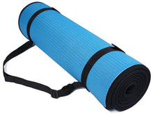 BalanceFrom GoFit All-Purpose 10mm Extra Thick High Density Anti-Slip Exercise Pilates Yoga Mat with Carrying Strap