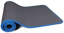 BalanceFrom GoFit All-Purpose 10mm Extra Thick High Density Anti-Slip Exercise Pilates Yoga Mat with Carrying Strap