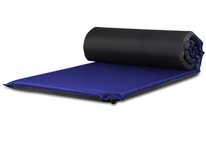 BalanceFrom Lightweight Self-Inflating Sleeping Air Pad with Carrying Bag & Strap, Navy